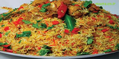 طرز تهیه بریانی هندی طرز تهیه بریانی هندی